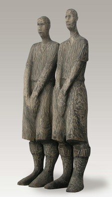 Artist: Vladimir Gavronsky - Title: Wall - Medium: Wood Sculpture - Year: 2007