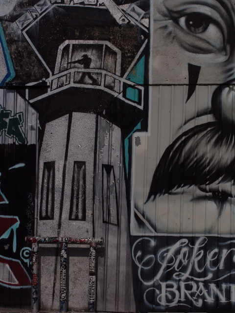 Artist Luise Andersen. 'ART OF Graffity In LA III' Artwork Image, Created in 2009, Original Fiber. #art #artist