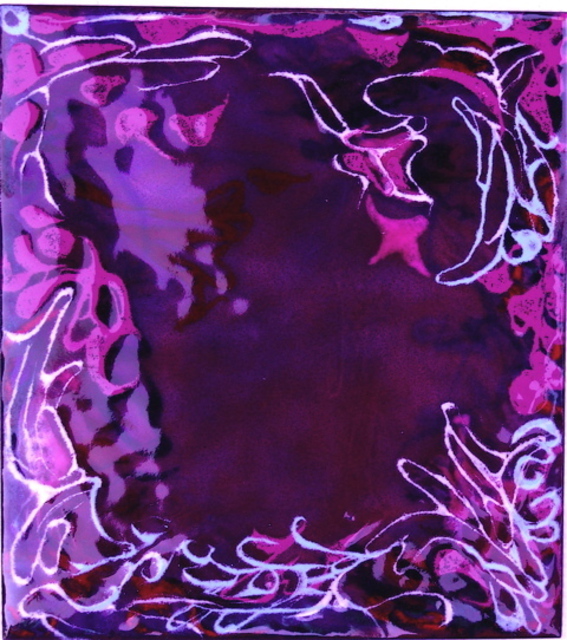 Artist Luise Andersen. 'ART WITH FIRE Glas On Copper TWO I Progress July Nineteen' Artwork Image, Created in 2007, Original Fiber. #art #artist