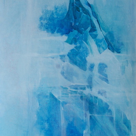 Luise Andersen: 'BLUEWHITE CHOICE TWO', 2008 Acrylic Painting, Other. Artist Description:  OUT AND PAINT . . UPLOAD LATE AFTERNOON AGAIN. ...