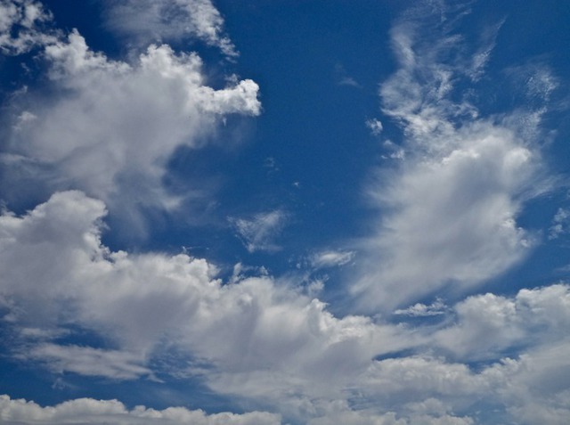 Luise Andersen  'Cloud Gazing III August Four TwOThrtn', created in 2013, Original Fiber.