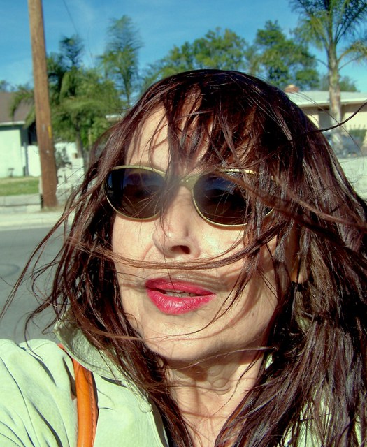 Artist Luise Andersen. 'Luise Mignon WINDS Mustache I' Artwork Image, Created in 2010, Original Fiber. #art #artist