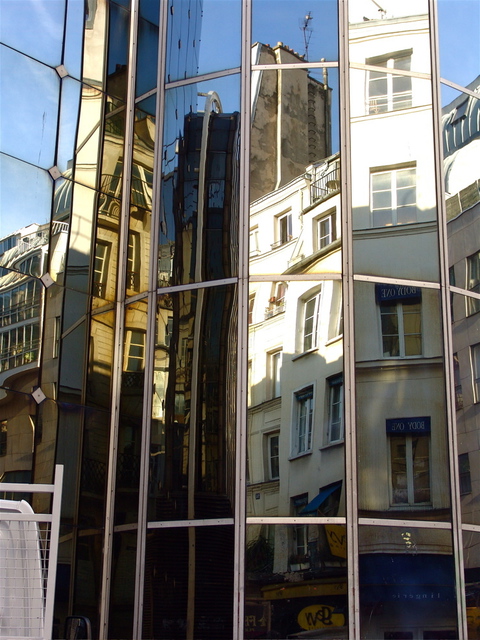 Artist Luise Andersen. 'PARIS SERIES   Mirror  Mirror  I Am Stunned' Artwork Image, Created in 2007, Original Fiber. #art #artist