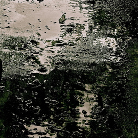 Luise Andersen: 'Rain falling VII MaySixTwoOtwelve', 2012 Color Photograph, Other. Artist Description:   . . from Parking Lot RainPuddle Series. . love the light. . reflections. . textures are incredible. . smooth surfaces like glass. . mirrors. . and yes. . the colors. . constantly changing with density of clouds. . winds. . reflections of trees . . which were moving in wind gusts. .size for uploading purpose only. . copies available, once get printer etc. . . ....