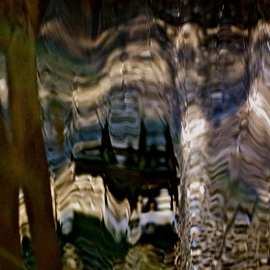 Luise Andersen Artwork UnDER THE SPELL MIG VIII of Light Water Movement, 2013 Color Photograph, Abstract
