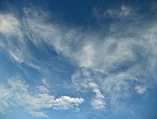 Artist Luise Andersen. 'Cloud Gazing III JUNE TWTSVN' Artwork Image, Created in 2013, Original Fiber. #art #artist