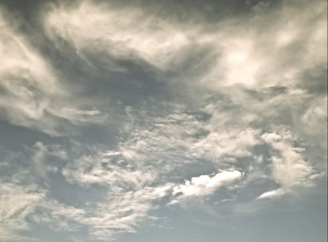 Luise Andersen  'Cloud Gazing V JUNE TWTSVN', created in 2013, Original Fiber.