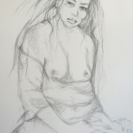 Luise Andersen Artwork new Beginnings II update DRAWING PENCIL, 2015 Pencil Drawing, Fantasy