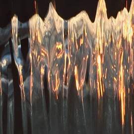 Luise Andersen Artwork untouched original images of SUNSET IN FONTANA FOUNTAINS II, 2015 Color Photograph, Abstract