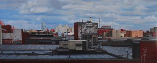 Artist: Laura Shechter - Title: View from 9th Street - Medium: Oil Painting - Year: 2012
