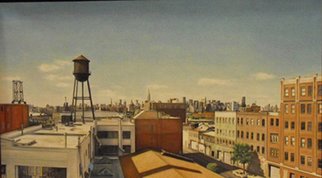 Artist: Laura Shechter - Title: Water Tower - Medium: Oil Painting - Year: 2006