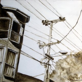 Artist: Laura Walker - Title: On The Grid - Medium: Oil Painting - Year: 2009