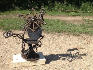 Artist: Logan Wainwright - Title: nature prevails - Medium: Steel Sculpture - Year: 2014
