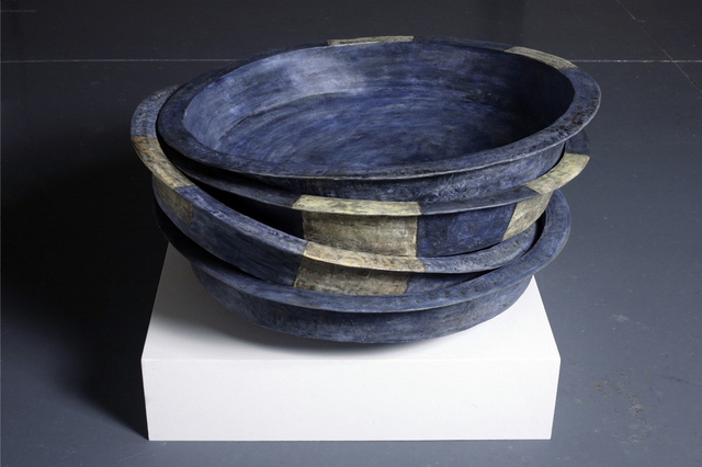 Linda Casbon  'Offering', created in 2010, Original Ceramics Handbuilt.
