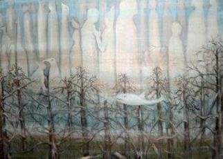 Artist: Rita Levinsohn - Title: The Hidden World of Ponds - Medium: Acrylic Painting - Year: 2005