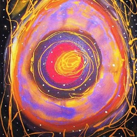 Leo Evans: 'earth full trip original', 2012 Mixed Media, Abstract. Artist Description: Earth Full Trip Original   An enter journey into self and a outer experience into the galaxies through one s interpretation. leoevans. com   All Rights reserved 2012...
