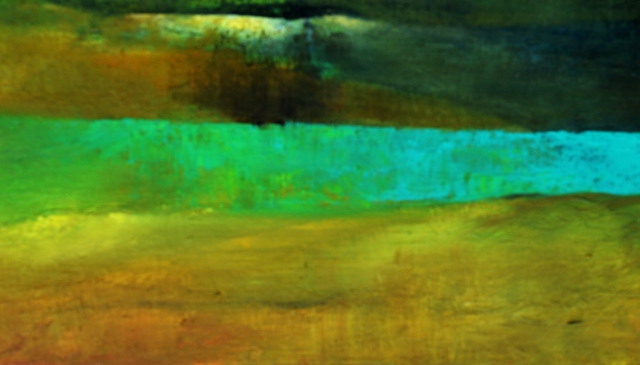 Leyla Murr  'Somewhere Blue', created in 2014, Original Painting Acrylic.