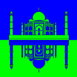 Asbjorn Lonvig Artwork Taj Mahal Inspiration, 2010 Serigraph, Abstract