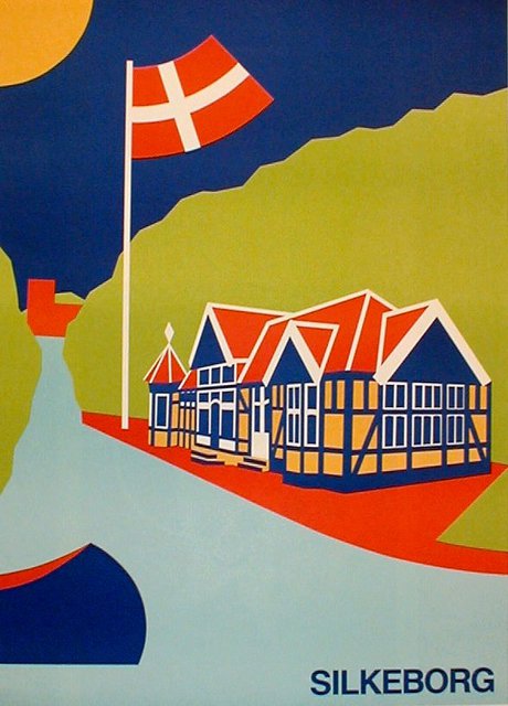 Artist Asbjorn Lonvig. 'Harbor' Artwork Image, Created in 1990, Original Painting Other. #art #artist