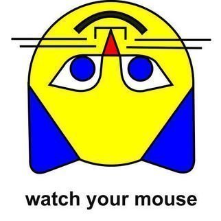 Artist: Asbjorn Lonvig - Title: watch your mouse - Medium: Acrylic Painting - Year: 2007