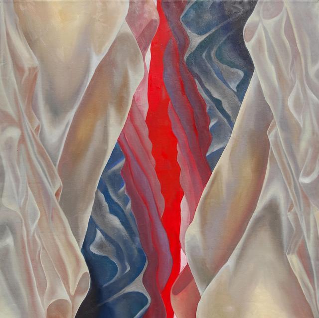 Lorie Ofir   'Vertical Horizon', created in 2011, Original Painting Oil.