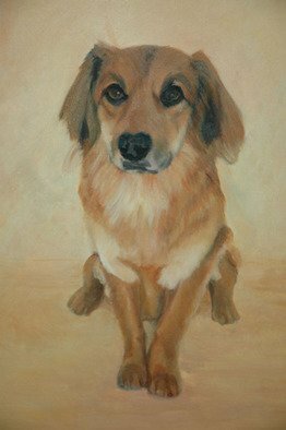 Lorrie Williamson: 'Leo', 2006 Acrylic Painting, Animals.  A great pet by the name of Leo.  Commissions available from your photograhs makes a great gift for your special friend or a special memory for you. ...
