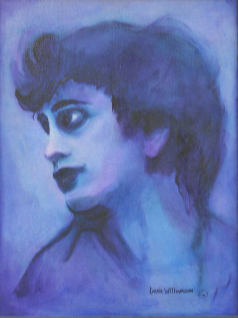 Lorrie Williamson  'Mixed Emotions', created in 2000, Original Pastel Oil.