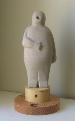 Lou Lalli: 'Feed Me III', 2009 Stone Sculpture, Figurative.    Limestone      ...