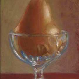 Laurie Pagels: 'The Pear', 2011 Oil Painting, Still Life. Artist Description:     Oil on Canvas     ...