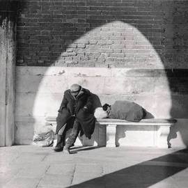 Bernhard Luettmer: 'Gambler', 2002 Silver Gelatin Photograph, Famous People. Artist Description:  Barbone a Venezia ...