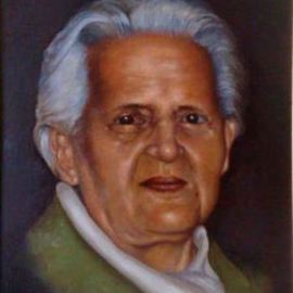Luiz Henrique Azevedo: 'Grandmother Jandyra', 2009 Oil Painting, Portrait. Artist Description:  Portrait of my grandmother Jandyra ...