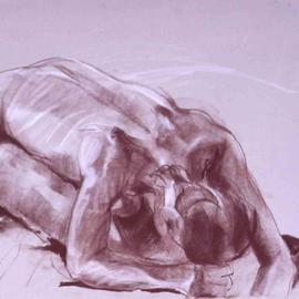 Lucille Rella: 'Judith 2', 2004 Other Drawing, Figurative. 