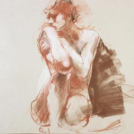 Lucille Rella: 'Merave', 2006 Other Drawing, Figurative. 