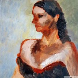 Magdalena Kalinowska: 'No Title', 2008 Oil Painting, Figurative. 