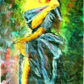Maitrry P Shah: 'desire', 2010 Acrylic Painting, Love. Artist Description:  desire   is a painting created by indian artist maitry shah who depicts the deep desires of woman to be loved. ...