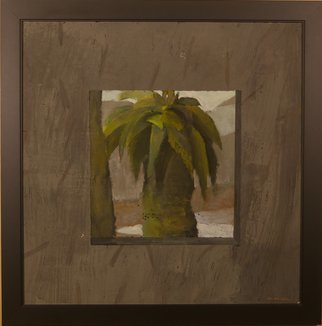 Malcolm Moran: 'Palm 15', 2002 Other Painting, Landscape.  Gouache on paper on board...