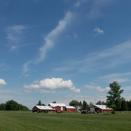 Charles Baldwin: 'loucks airport', 2019 Digital Photograph, Landscape. Artist Description: The Louck s Airport in Wayne, New York at the Tri- County glider fly- in.  A really nice day. ...