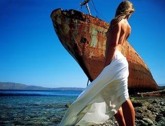 Manolis Tsantakis: 'The shipwreck', 2004 Color Photograph, nudes. 
