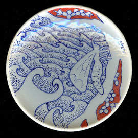 Setyo Mardiyantoro Artwork farfallina, 2010 Wheel Ceramics, Animals