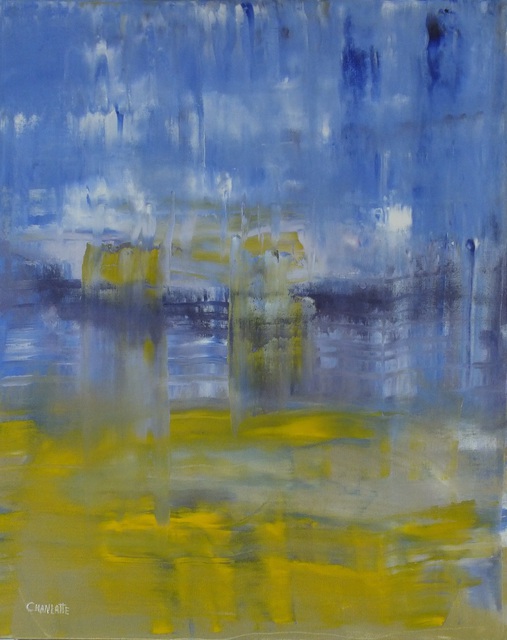 Marino Chanlatte  'Ocean 27', created in 2015, Original Pastel Oil.
