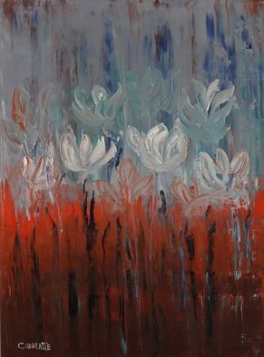 Artist: Marino Chanlatte - Title: Water lilie 9 - Medium: Oil Painting - Year: 2016