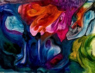 Artist: Mario Ortiz - Title: creation cave 1 - Medium: Oil Painting - Year: 2019
