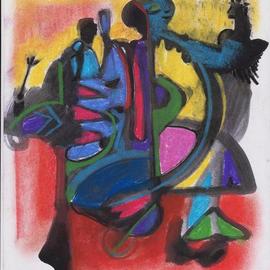 Mario Ortiz Martinez: 'souvenir from taos', 2019 Pastel, Abstract Figurative. Artist Description: EMOTIONS, PLAYFUL MOOD, MEMORIES, ALL KIND OF ELEMENTS DECORATING THIS SUGGESTIVE PAGE OF ART. COLORFUL PASTEL ON PAPER. THE FEAST OF IMAGINATION, PURE PLEASURE TO MANIPULATE THIS EXPRESSIVE MEDIA.  A RICH COLLECTION SUITABLE TO DECORATE THAT SPECIAL SPACE OF YOUR ROOM. ...