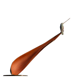 Mark Dedrie: 'Sword colibri 2    ', 2020 Bronze Sculpture, Birds. Artist Description: Sword colibri 2...