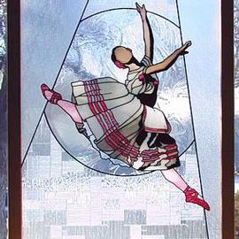 Mark Stine: 'Giselle', 1996 Stained Glass, Figurative. Artist Description: This piece depicting the ballet Giselle is my all- time favorite artwork of those I have made. In over three decades as a glass artist, I feel that this piece is my best. The design was adapted from a very old photograph. The final design, the choice of ...