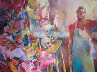 Artist: Martha Hayden - Title: Self Portrait - Medium: Oil Painting - Year: 2005