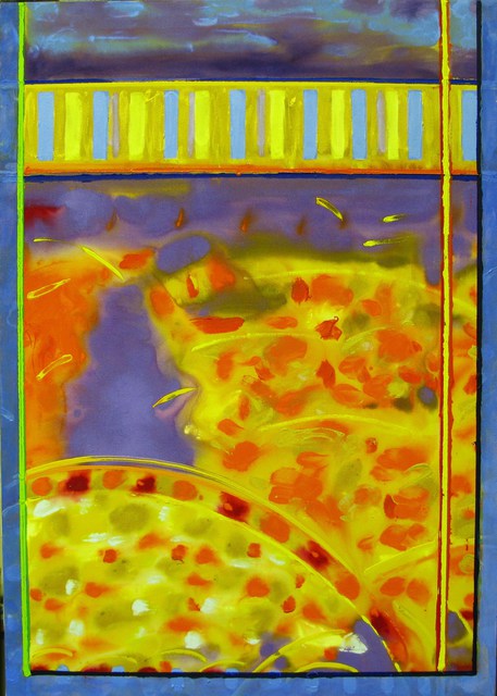 Marty Kalb  'Carousel', created in 2000, Original Painting Oil.
