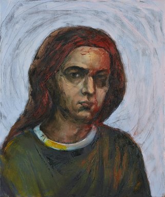Matei Enric: 'Self portrait', 2013 Oil Painting, Portrait.  oil on canvas, 60X50 cm            ...