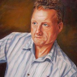 Marion Dutton: 'Portrait Of John', 2010 Oil Painting, People. Artist Description:  Oil Portrait From Photo ...