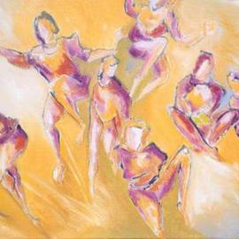 Corinne Medina-saludo: 'Joy of Life', 2003 Oil Painting, Figurative. 